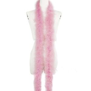 Baby Pink Feather Costume Boa
